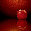 Vector Apple with background Vector Apple with background