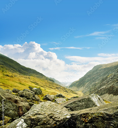 Photo: Mountain canyon Mountain canyon