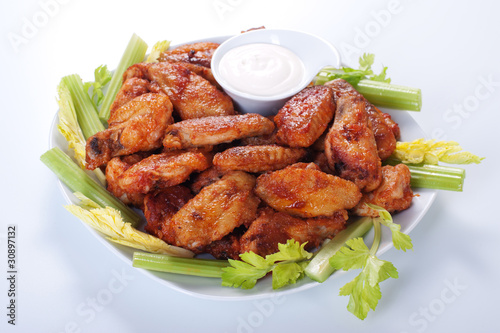 Photo: Buffalo chicken wings Buffalo chicken wings