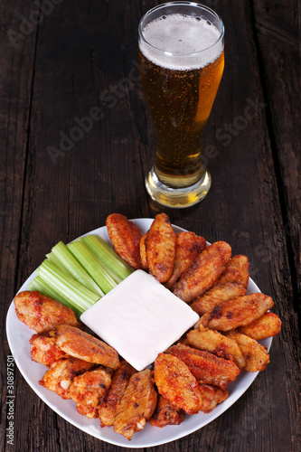 Photo: Buffalo chicken wings Buffalo chicken wings