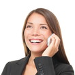 Businesswoman talking on phone