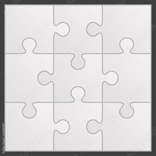 Vektor: Puzzle vector illustration Puzzle vector illustration