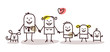 cartoon family