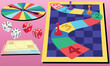 Board Game and Dice