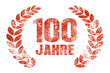 Image : stempel 100 Jahre Jubiläum