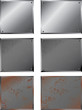 Shiny & Rusty Metal Plates