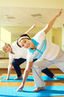 Training in gym