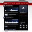 Web Design Website Element Dark Black Template Web Design Website Element Dark Black Template