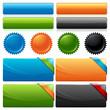 Shiny Web Buttons Mixed