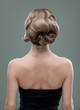 head and shoulders back image of a young woman with beautiful ha head and shoulders back image of a young woman with beautiful ha