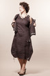 large build caucasian woman spring summer fashion
