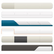 Web Navigation Menu Pastel