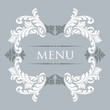 Menu cover design