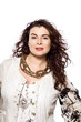 large build caucasian woman spring summer fashion