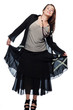 large build caucasian woman spring summer fashion
