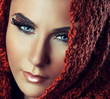 Portrait of a young beauty woman