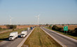 Wind turbine and highway