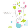 Greeting card with copy space