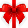 Red Gift Bow