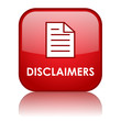 "DISCLAIMERS" Web Button (privacy policy terms and conditions)