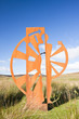 Industrial Man Sculpture
