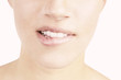 Sensual female lips. Sensual female lips.
