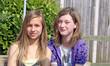 teenage girls at the park teenage girls at the park