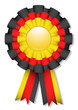 Coccarda gialla, rossa e nera - Yellow, red and black cockade