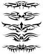 tribal tattoo set