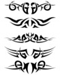 tribal tattoo set