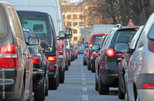 Foto: Verkehrsstau Verkehrsstau