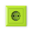 Power outlet - green