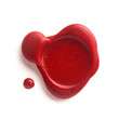 Red wax seal