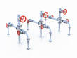 Oil Valves system.