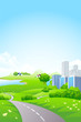 Green City Landscape