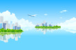 Business City Island