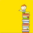 Reading boy