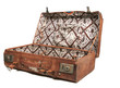 Old leather suitcase