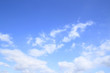 青空と白い雲