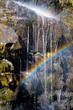 Rainbow waterfall