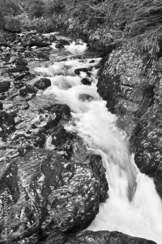 Photo: Fast flowing stream Fast flowing stream