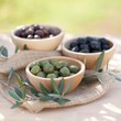 Frische Oliven