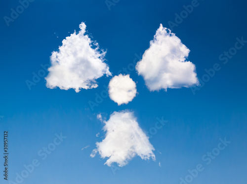 Photo: nuage radioactif nuage radioactif