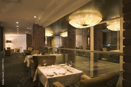Photo: The interior of a hotel Restaurant The interior of a hotel Restaurant