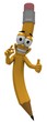 mascotte crayon qui lève le pouce mascotte crayon qui lève le pouce