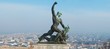 Photo: Statue of St George the Dregon Killer on Gellert hill in Budapest, capital Hungary Statue of St George the Dregon Killer on Gellert hill in Budapest, capital Hungary