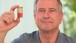 Video: Mature man with his pills Mature man with his pills