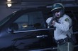 Nightwatch patrolman aiming rifle
