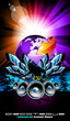 Flyer for International Disco Music Event
