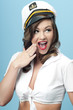 Nautical Pinup Girl